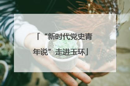 “新时代党史青年说”走进玉环
