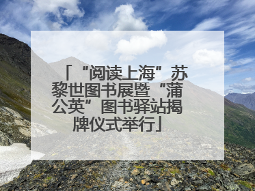 “阅读上海”苏黎世图书展暨“蒲公英”图书驿站揭牌仪式举行