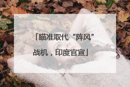 瞄准取代“阵风”战机，印度官宣