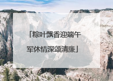 粽叶飘香迎端午 军休情深颂清廉
