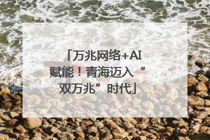 万兆网络+AI赋能！青海迈入“双万兆”时代