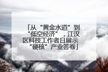 从“黄金水道”到“低空经济”，江汉区科技工作者日展示“硬核”产业答卷