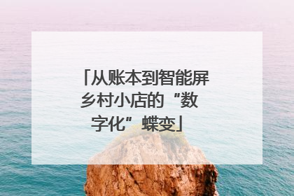 从账本到智能屏 乡村小店的“数字化”蝶变