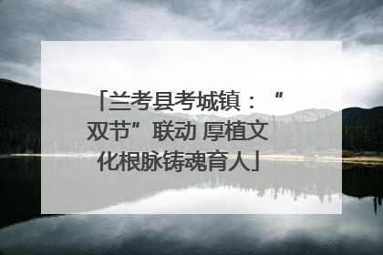 兰考县考城镇：“双节”联动 厚植文化根脉铸魂育人