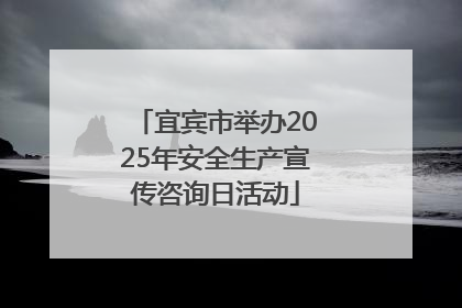 宜宾市举办2025年安全生产宣传咨询日活动