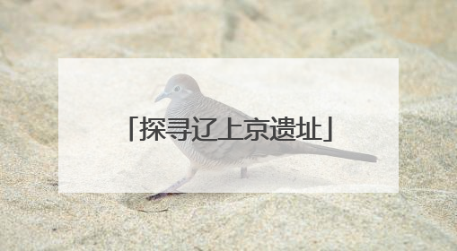 探寻辽上京遗址