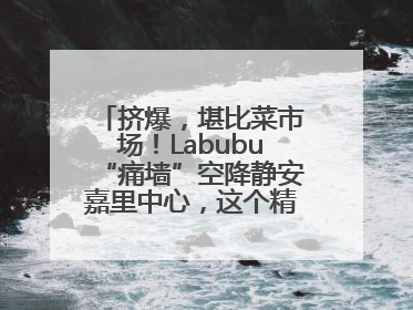 挤爆，堪比菜市场！Labubu“痛墙”空降静安嘉里中心，这个精灵还要“突袭”便利店？