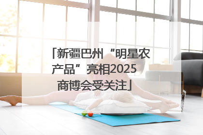 新疆巴州“明星农产品”亮相2025商博会受关注