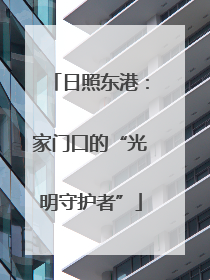 日照东港：家门口的“光明守护者”