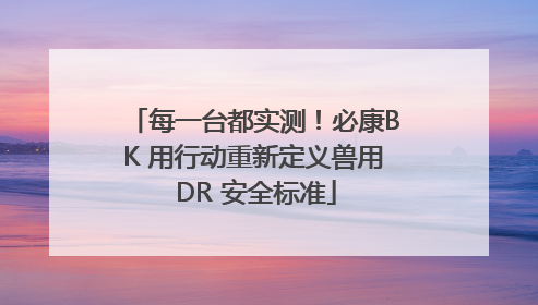 每一台都实测！必康BK 用行动重新定义兽用 DR 安全标准