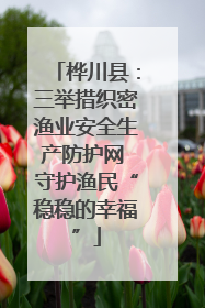 桦川县：三举措织密渔业安全生产防护网 守护渔民“稳稳的幸福”