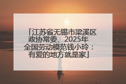 江苏省无锡市梁溪区政协常委、2025年全国劳动模范钱小玲：有爱的地方就是家