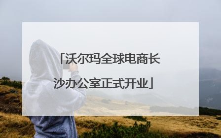 沃尔玛全球电商长沙办公室正式开业