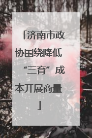 济南市政协围绕降低“三育”成本开展商量
