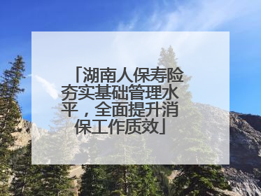 湖南人保寿险夯实基础管理水平，全面提升消保工作质效
