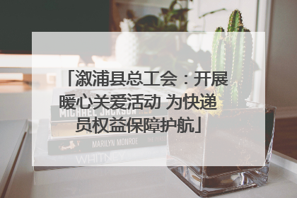 溆浦县总工会：开展暖心关爱活动 为快递员权益保障护航