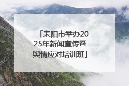 耒阳市举办2025年新闻宣传暨舆情应对培训班
