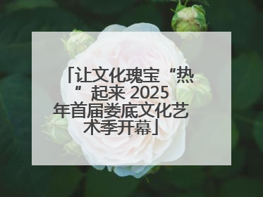 让文化瑰宝“热”起来 2025年首届娄底文化艺术季开幕