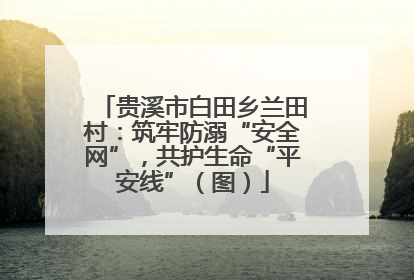 贵溪市白田乡兰田村：筑牢防溺“安全网”，共护生命“平安线”（图）