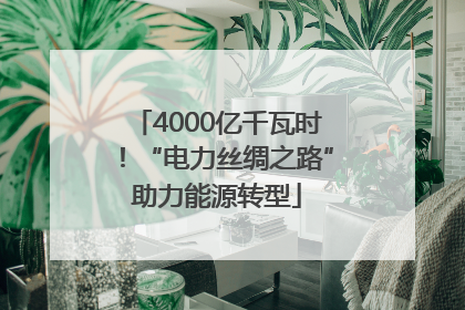4000亿千瓦时！“电力丝绸之路”助力能源转型