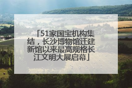 51家国宝机构集结，长沙博物馆迁建新馆以来最高规格长江文明大展启幕